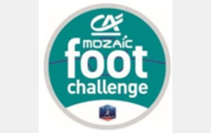 Classement final Challenge Foot MOZAIC U13